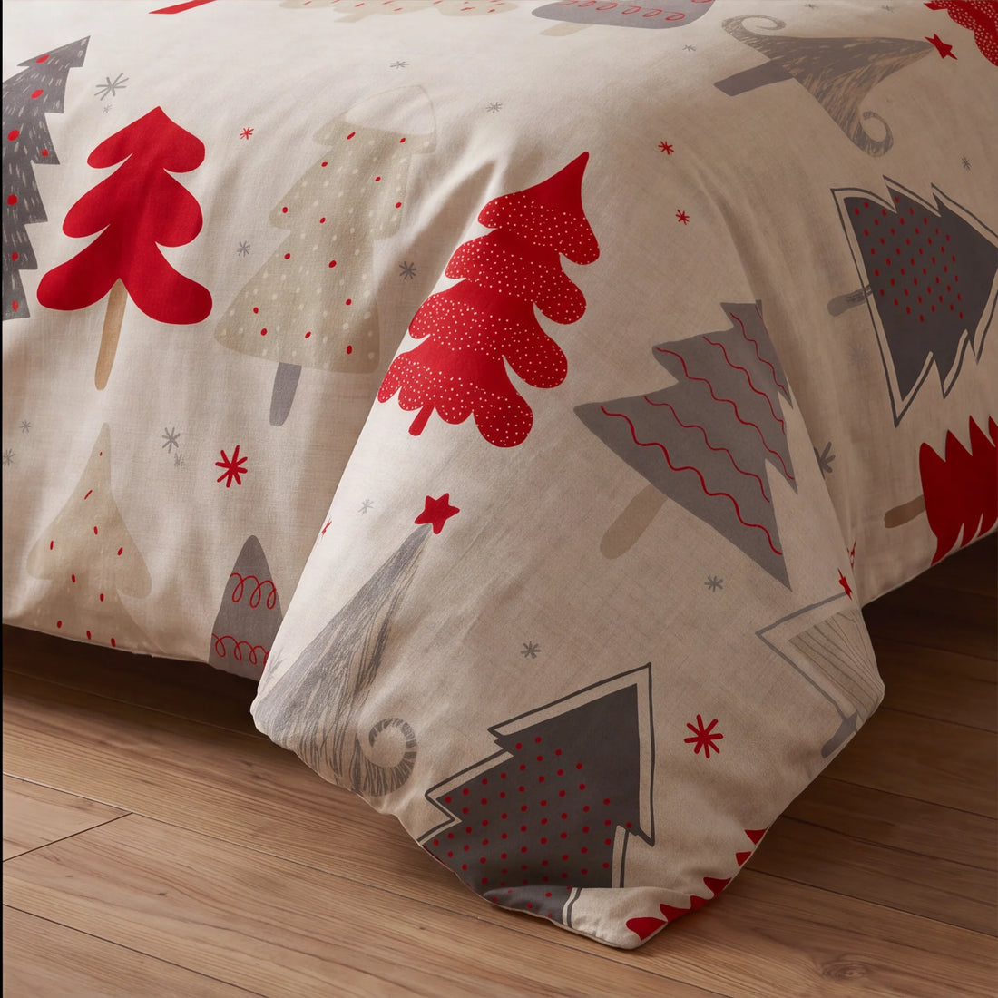 Housse de couette à clics 100% coton Laponia 52