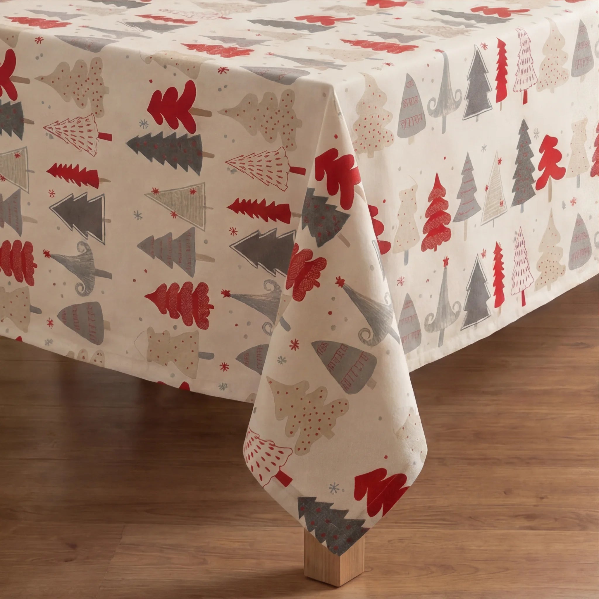 Mantel antimanchas Christmas Laponia 52-100
