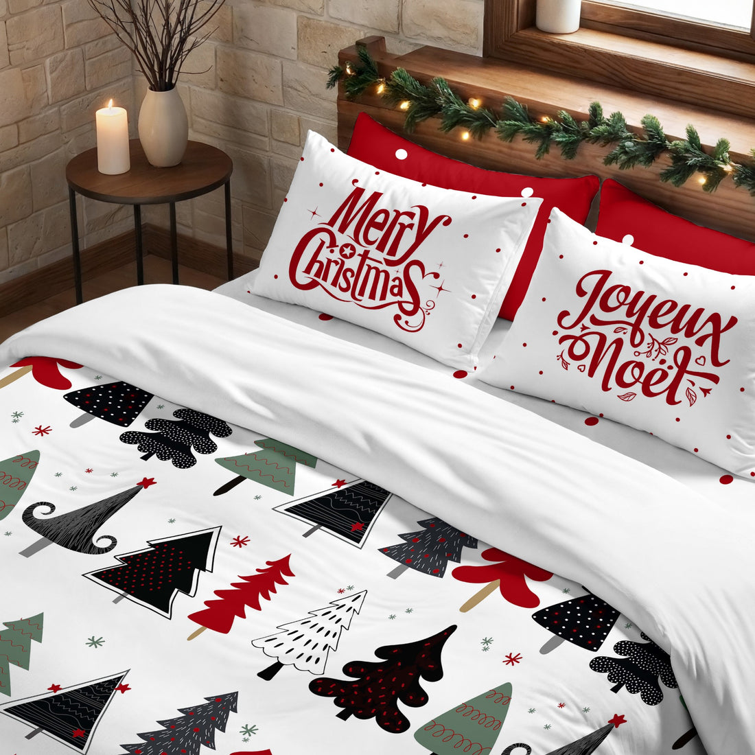 Duvet cover with clicks 100% cotton Laponia 5