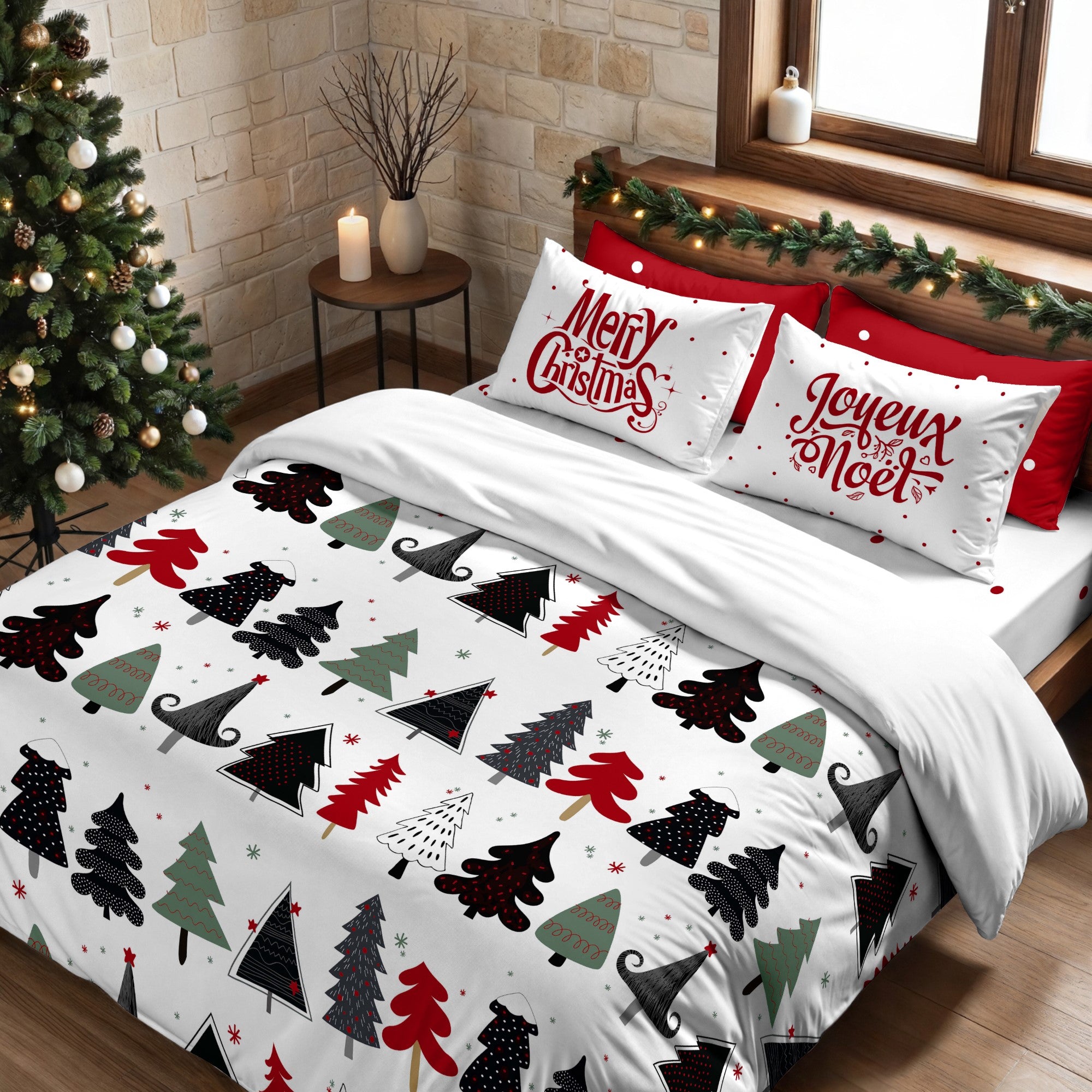Duvet cover with clicks 100% cotton Laponia 5