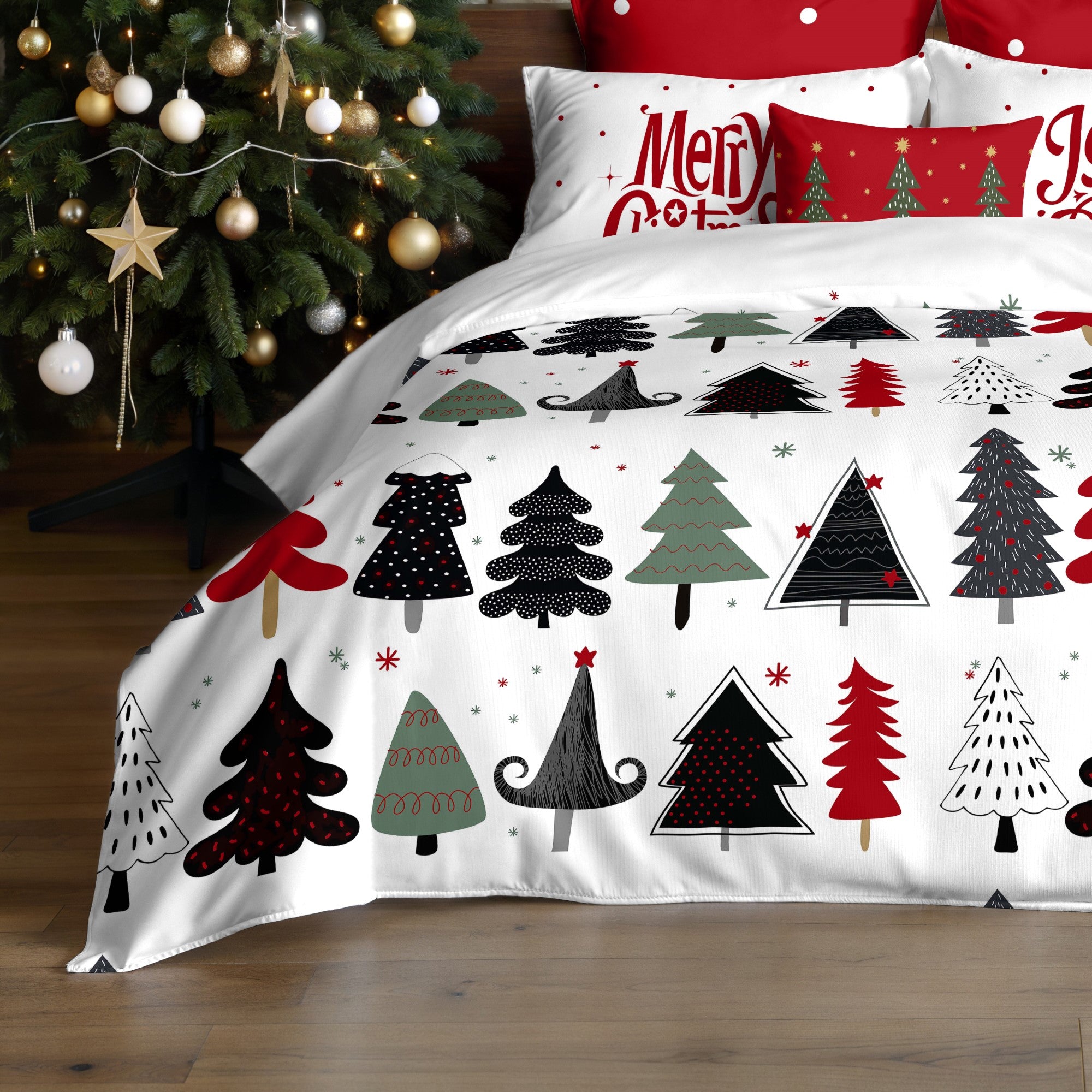Duvet cover with clicks 100% cotton Laponia 5