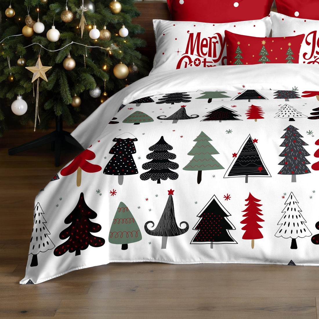 Duvet cover with clicks 100% cotton Laponia 5
