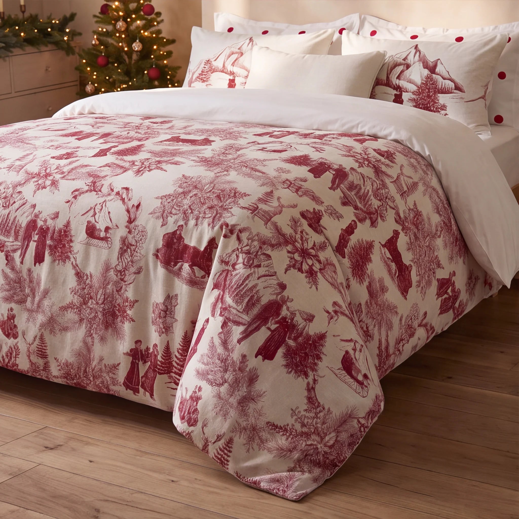 Housse de couette à clics 100% coton Laponia 60