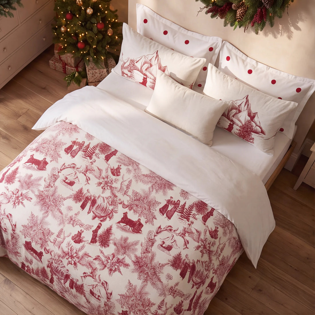 Housse de couette à clics 100% coton Laponia 60