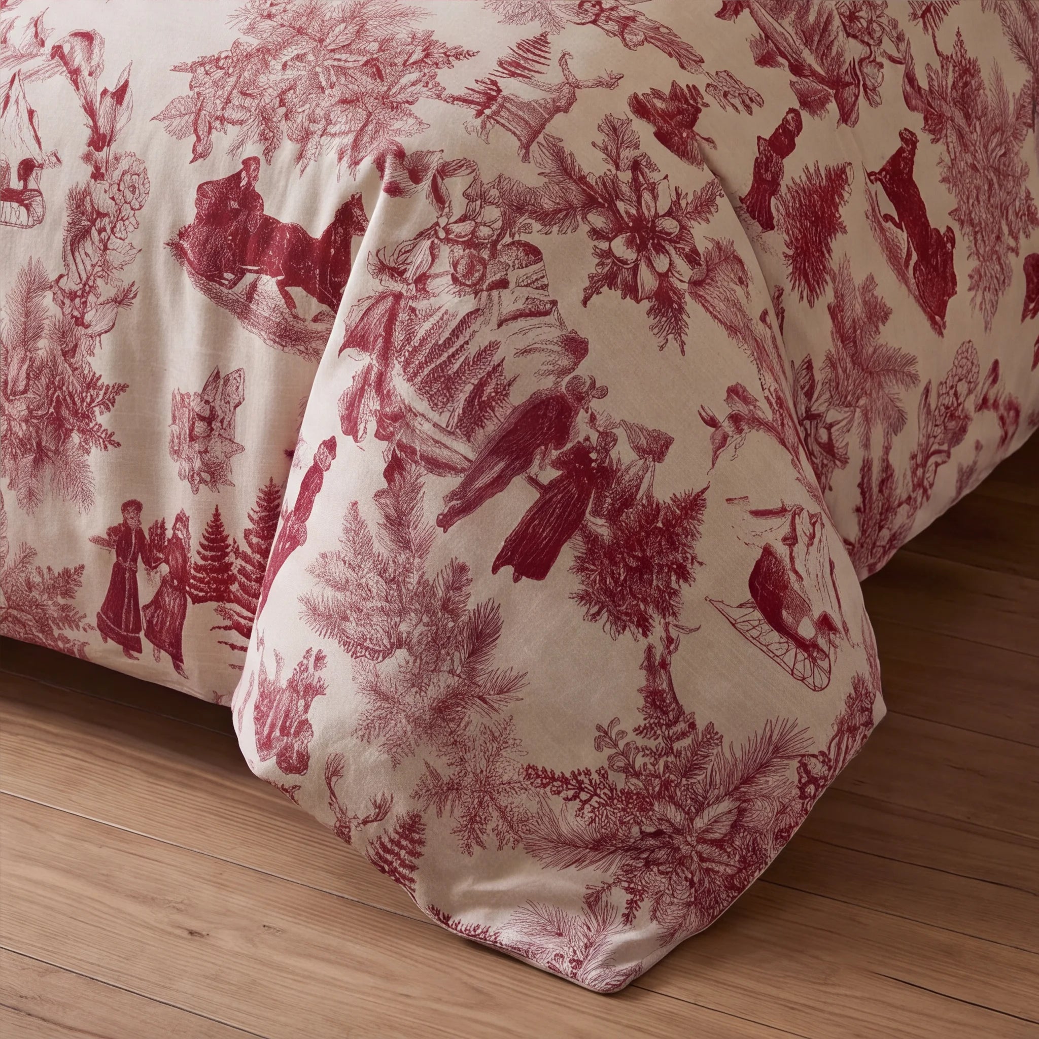 Housse de couette à clics 100% coton Laponia 60