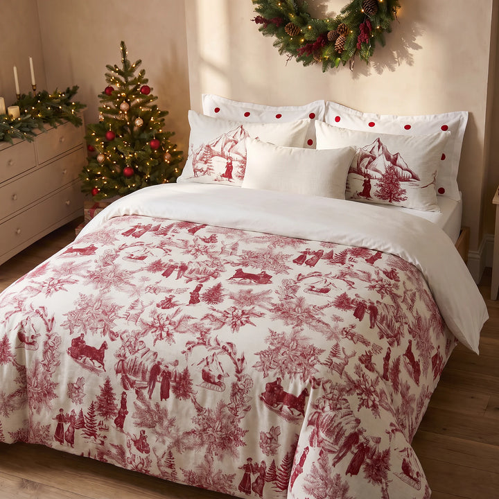 Housse de couette à clics 100% coton Laponia 60