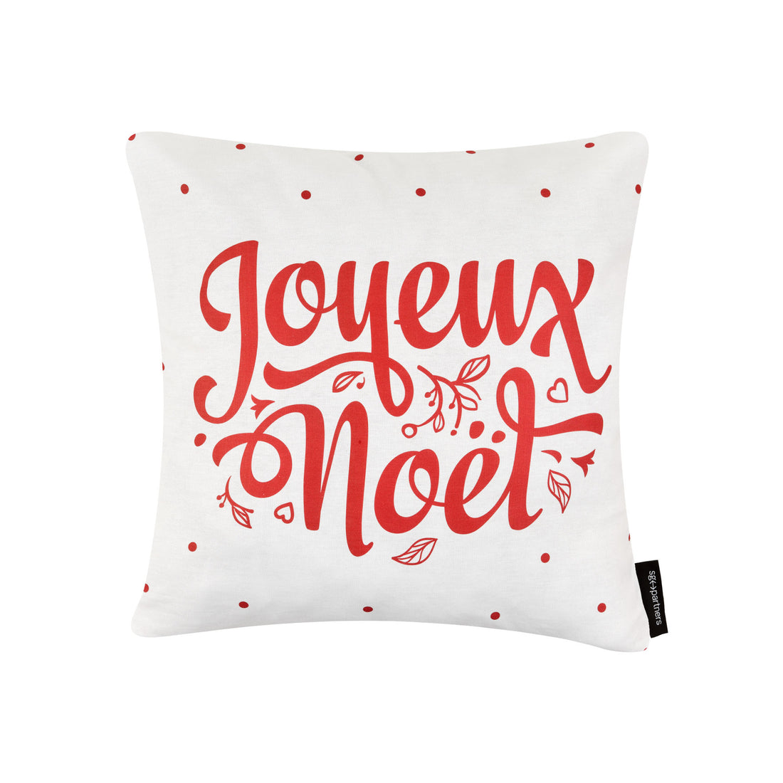 Housse de coussin 100% coton Laponia 63 50x50 cm