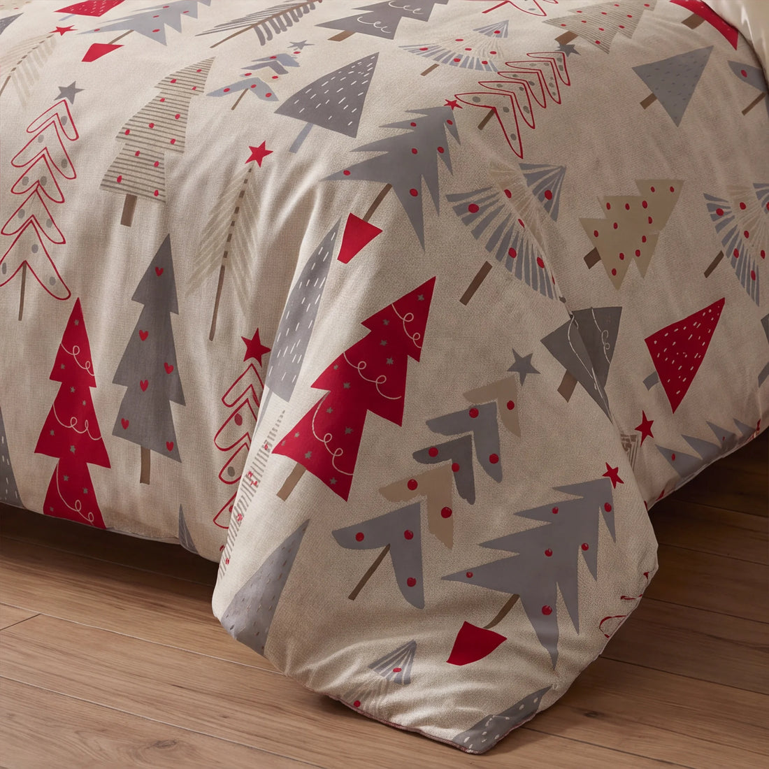 Housse de couette à clics 100% coton Laponia 6