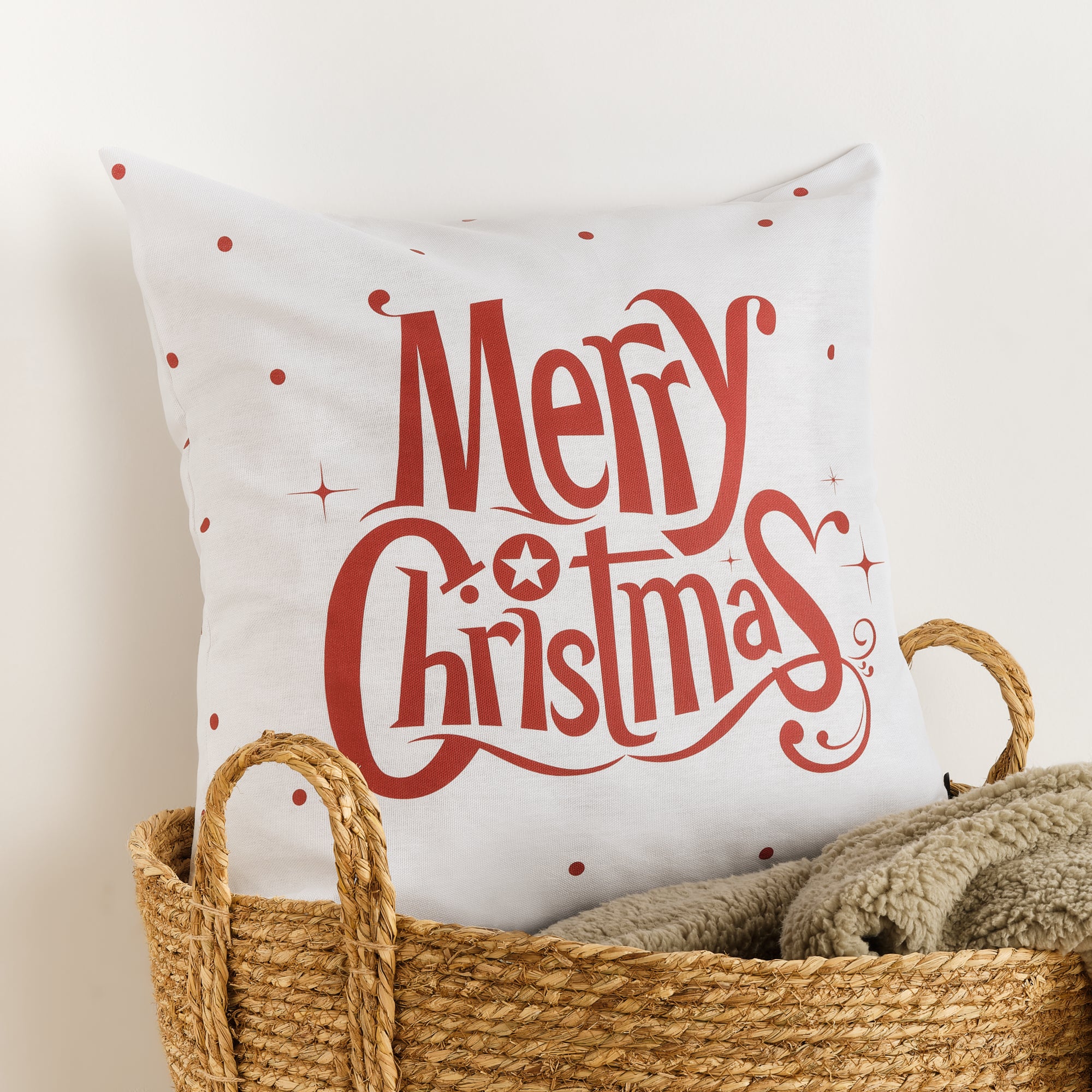 Housse de coussin 100% coton Laponia 64 50x50 cm