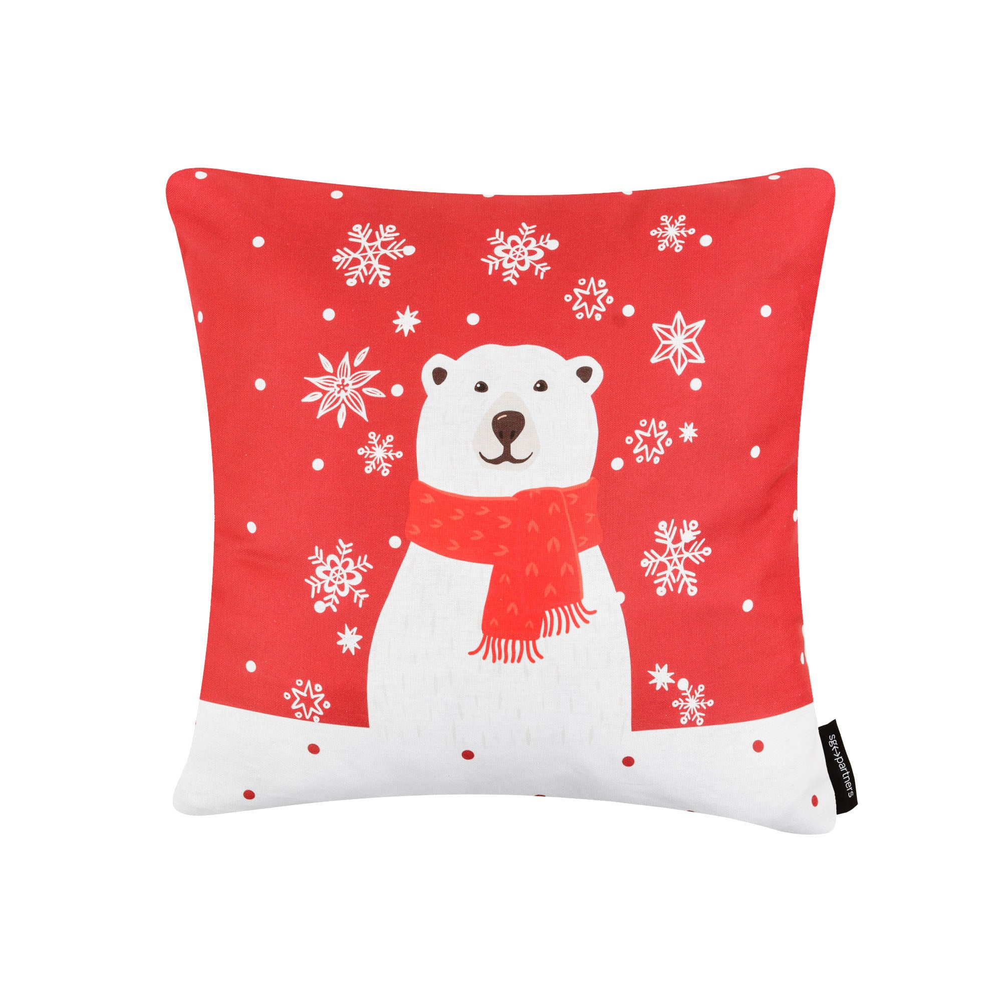 Housse de coussin 100% coton Laponia 65 50x50 cm