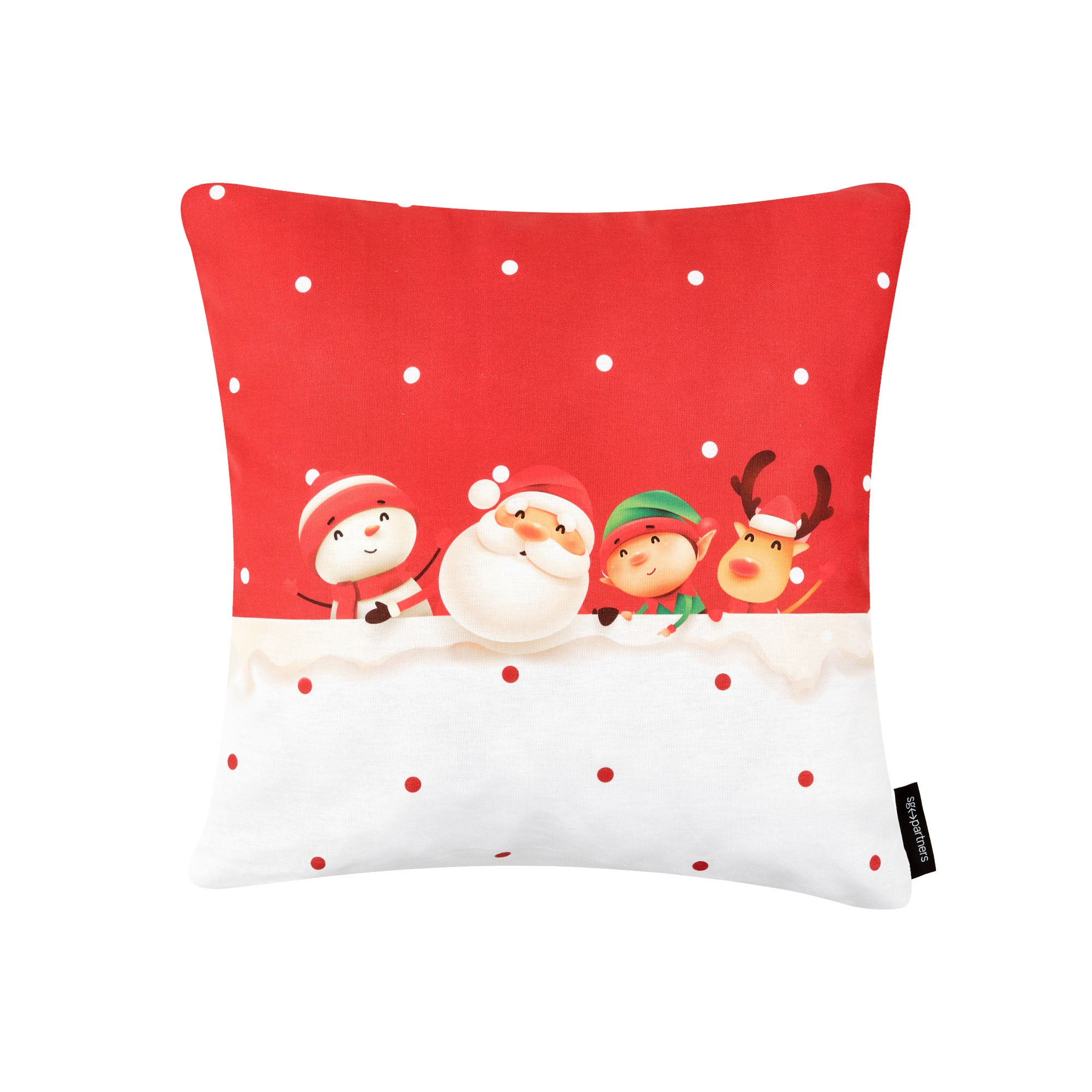 Housse de coussin 100% coton Laponia 66 50x50 cm