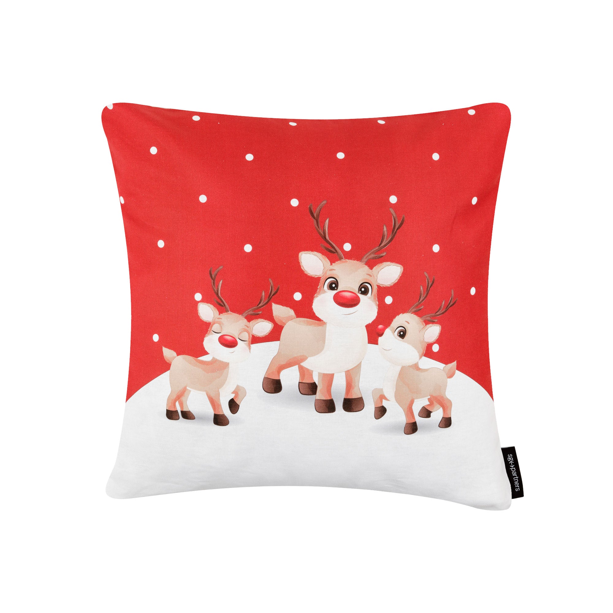 Housse de coussin 100% coton Laponia 68 50x50 cm