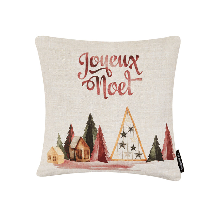 Housse de coussin 100% coton Laponia 70 Français 50x50 cm