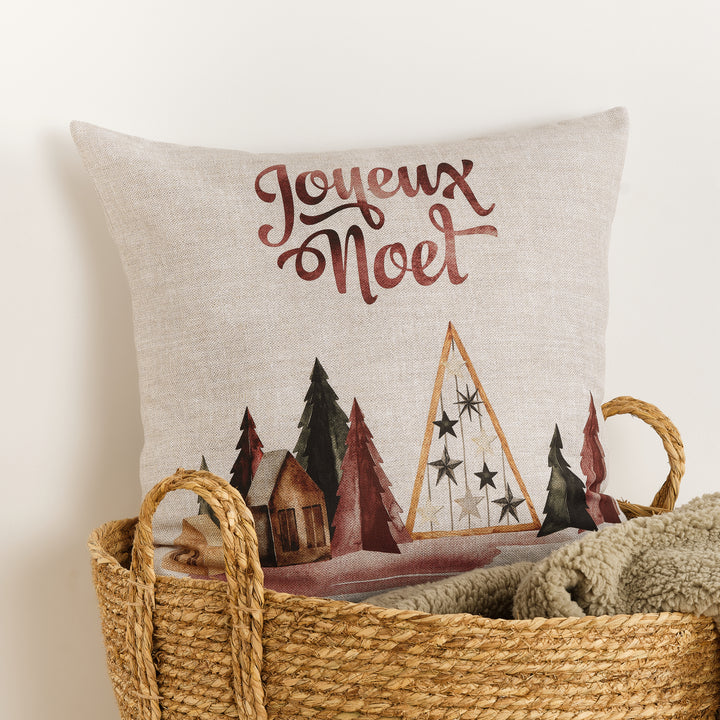 Housse de coussin 100% coton Laponia 70 Français 50x50 cm
