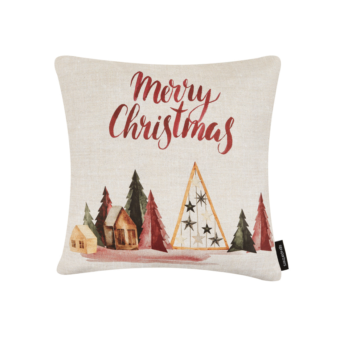 Housse de coussin 100% coton Laponia 70 50x50 cm