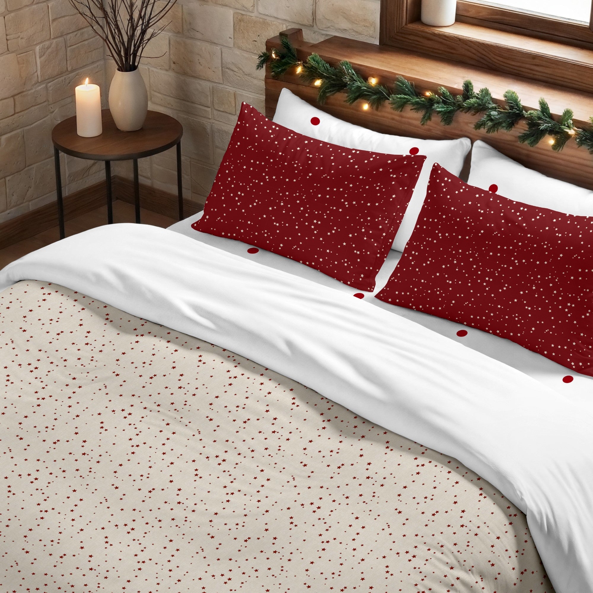 100% cotton Nordic set Merry Christmas 23