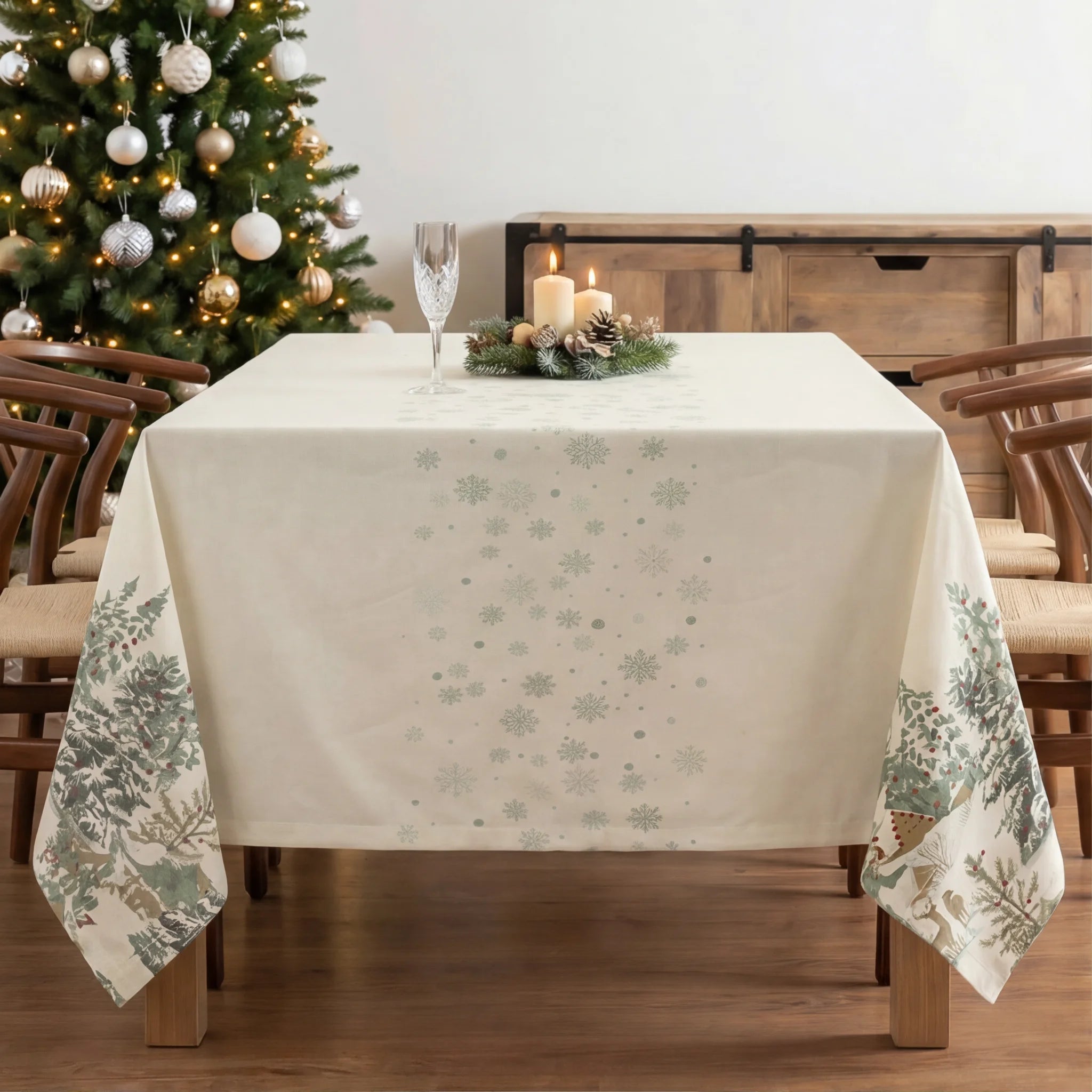 Mantel antimanchas New christmas ciervo 1225