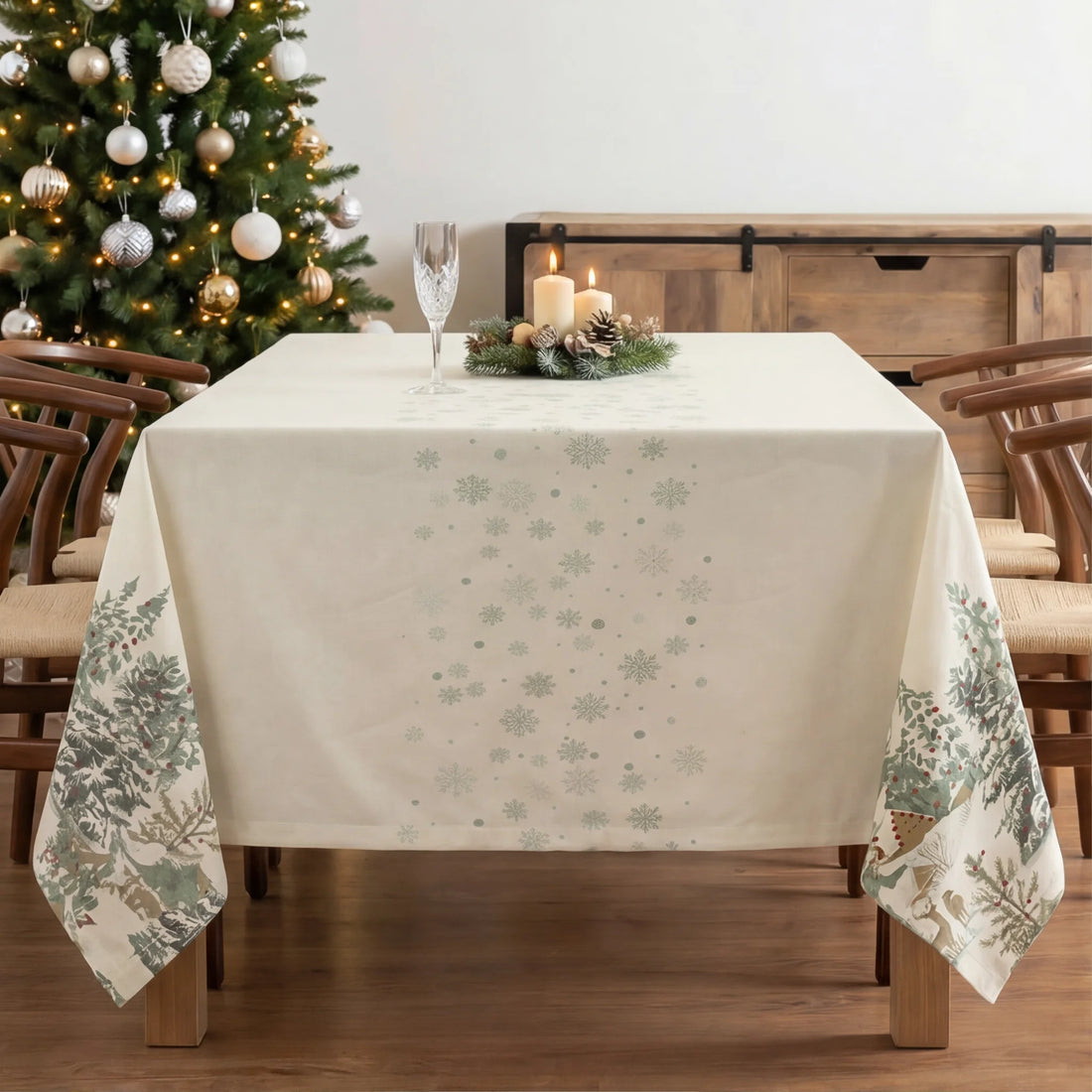 Mantel antimanchas New christmas ciervo 1225