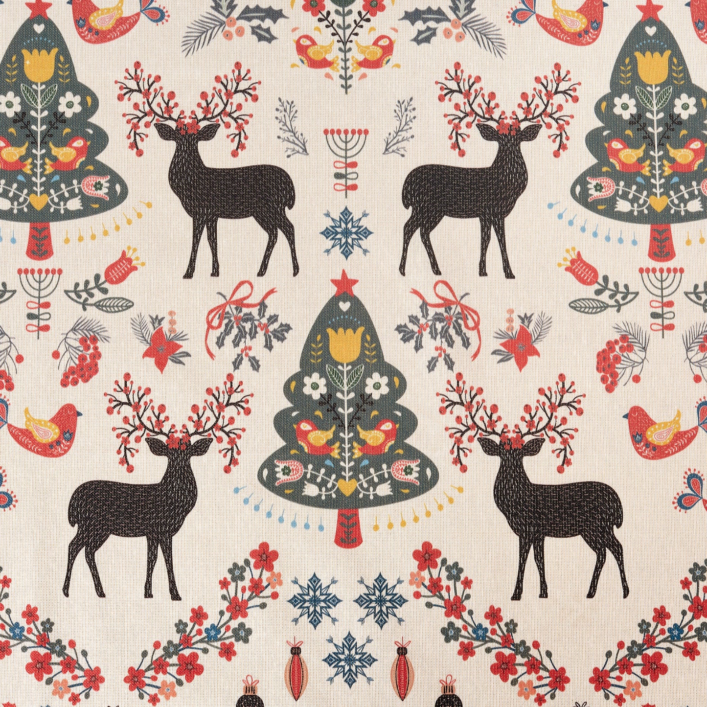 Tablecloth Merry-Christmas 43 Lurex