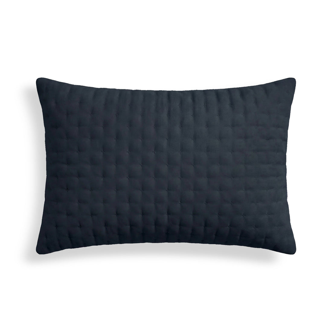 Funda de almohada lisa acolchada Marino 50x80 cm
