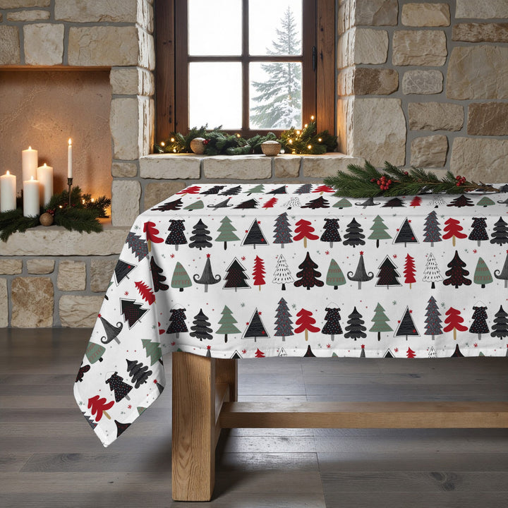 Merry Christmas 14 stain-resistant tablecloth