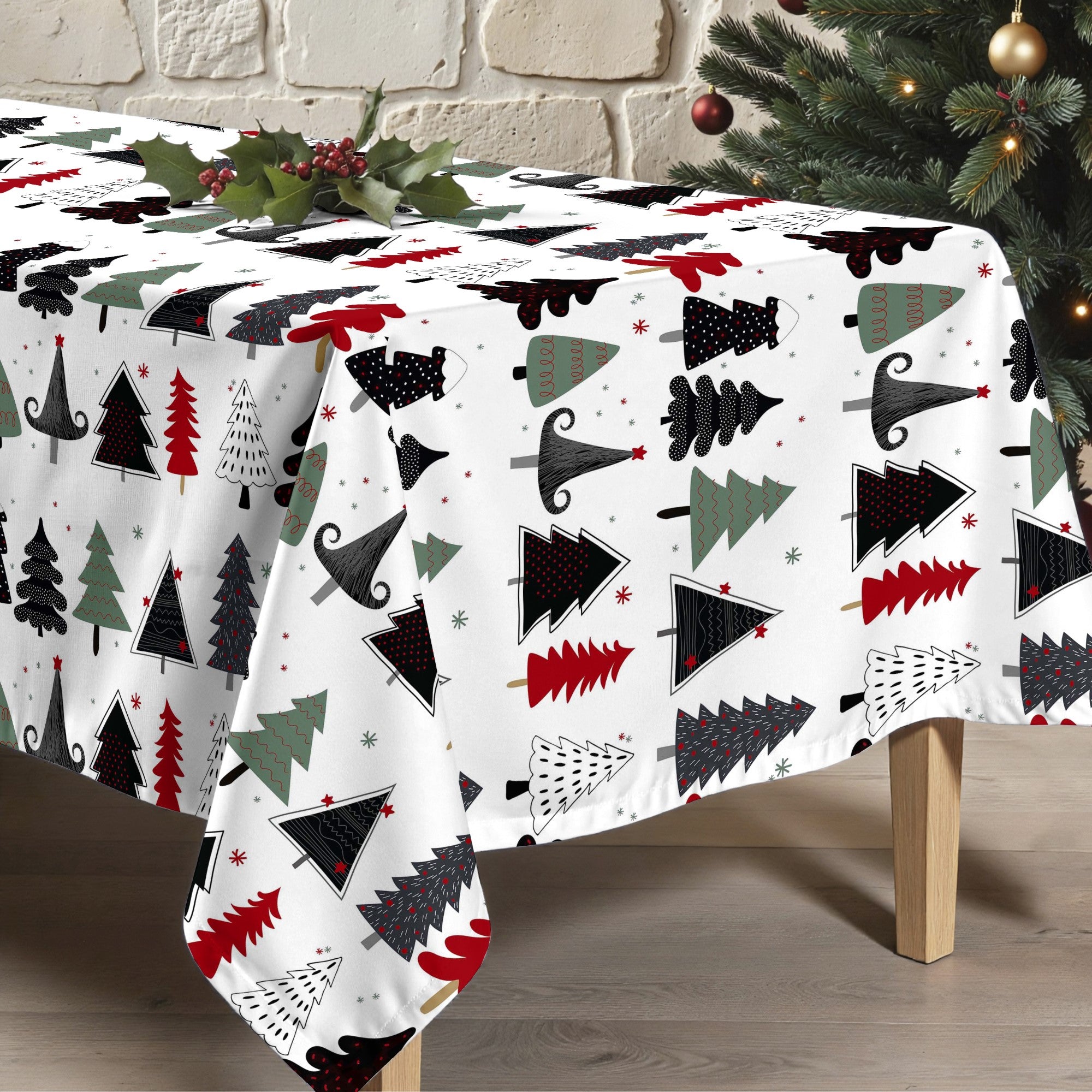 Mantel antimanchas Merry Christmas 14