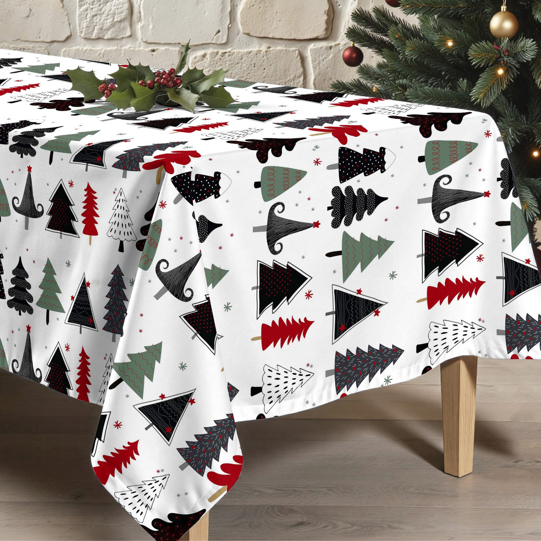Mantel antimanchas Merry Christmas 14