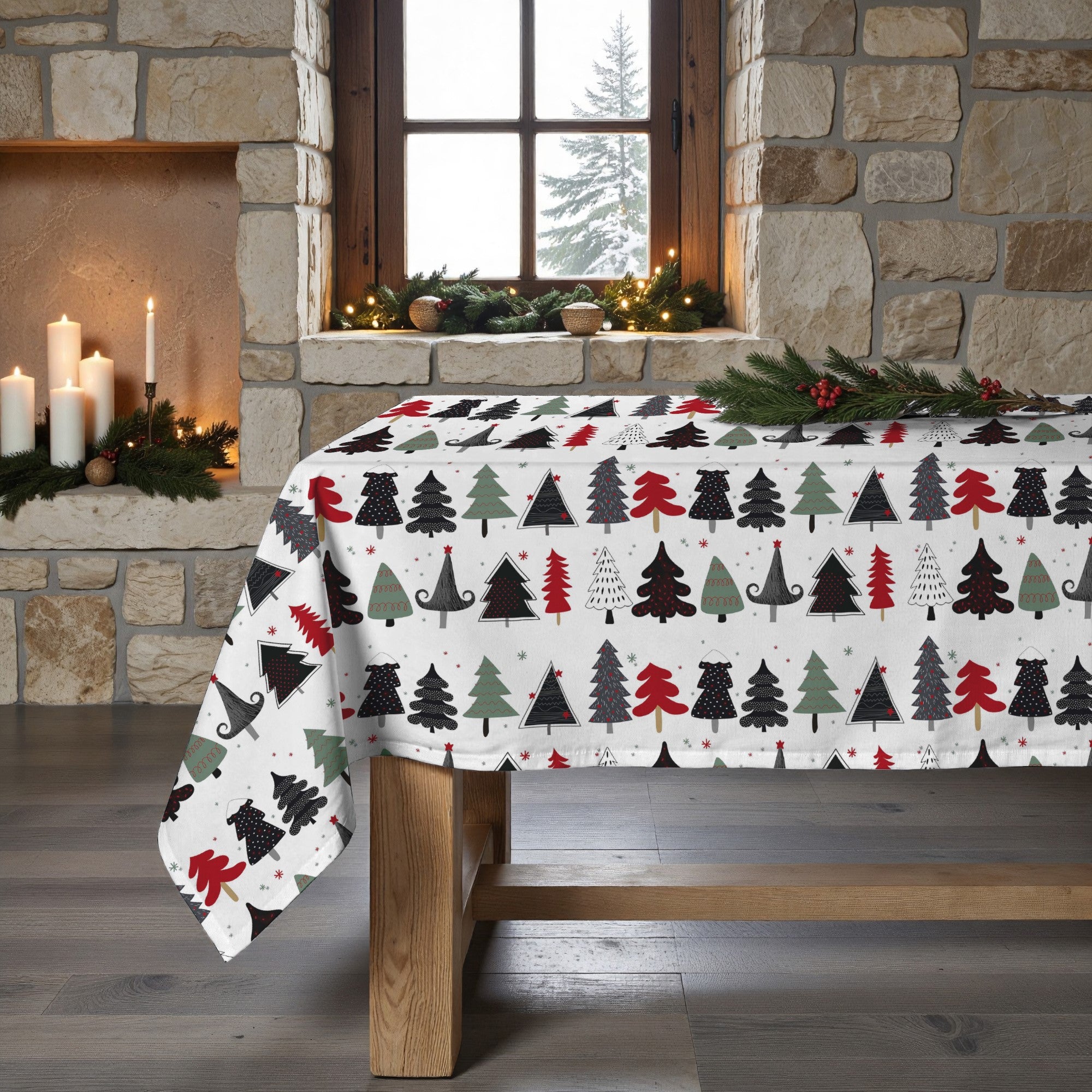 Nappe antitache XL Joyeux Noël 14