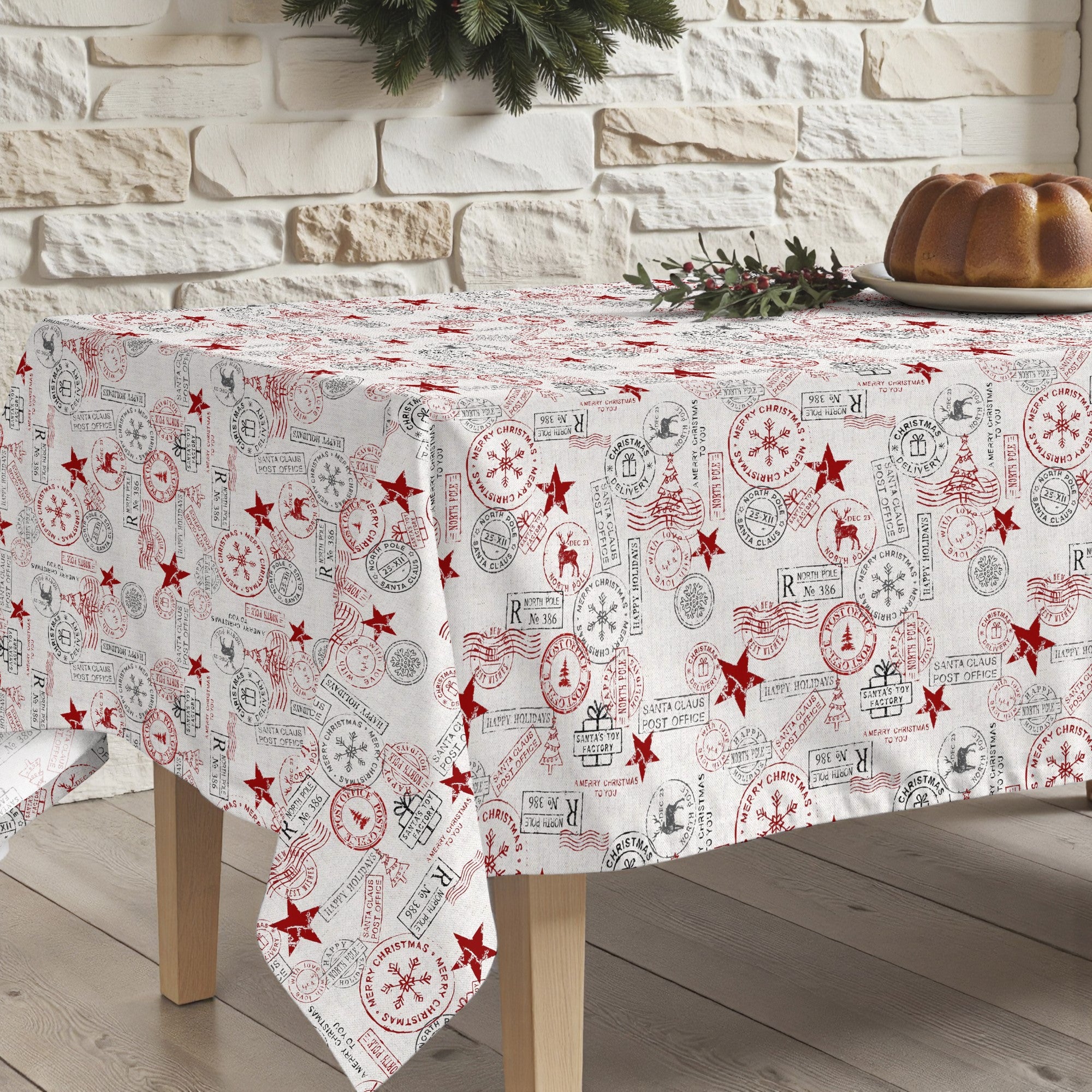 Nappe antitache Joyeux Noël 1