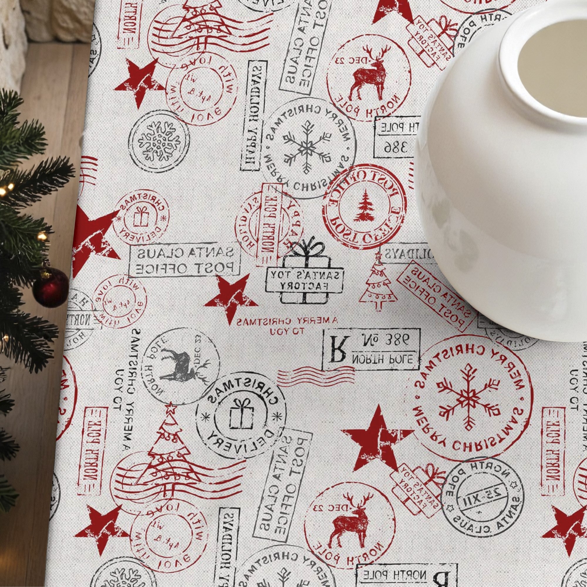 Nappe antitache Joyeux Noël 1