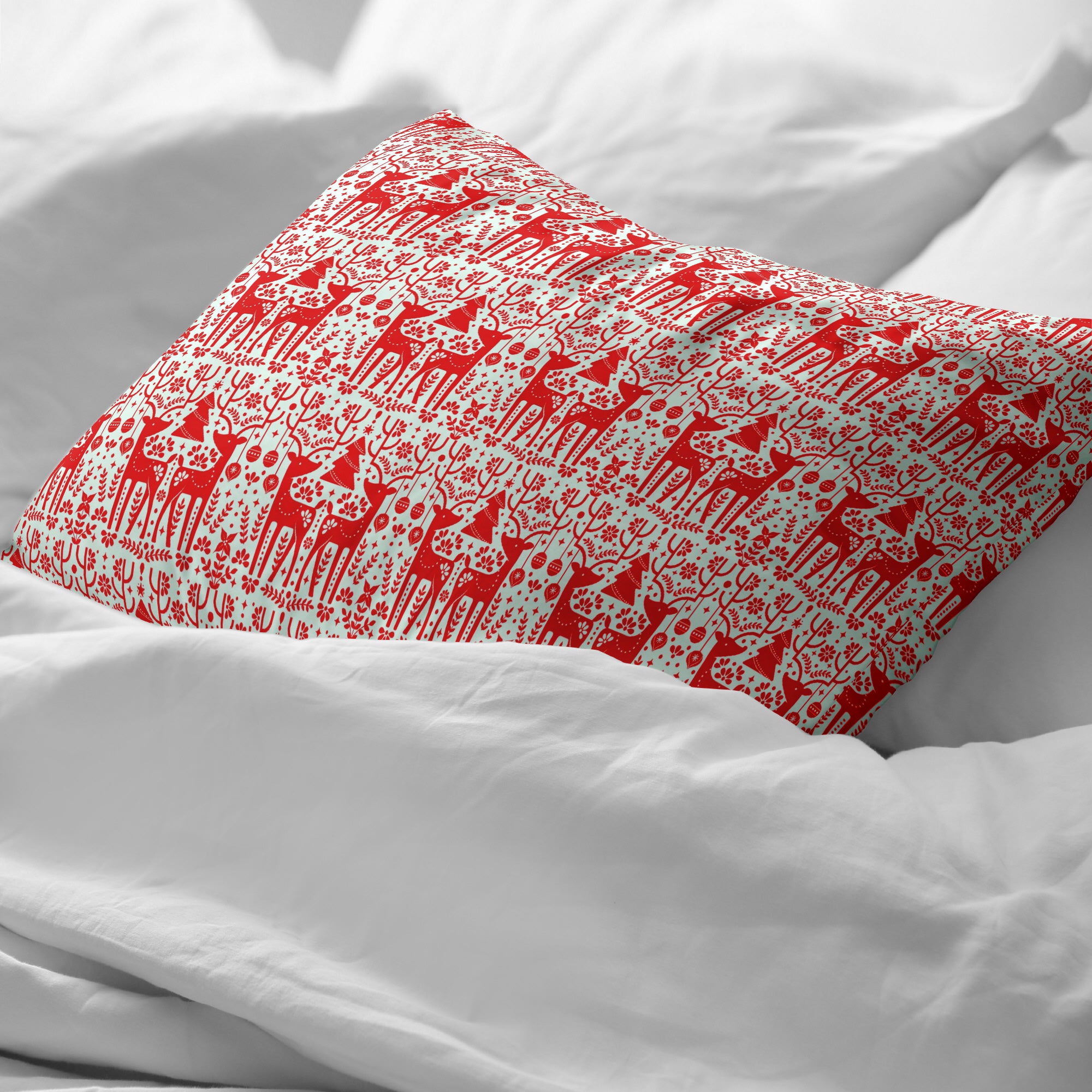 Funda de almohada Merry Christmas 21