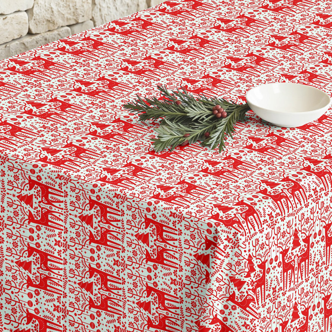 Nappe antitache Joyeux Noël 21