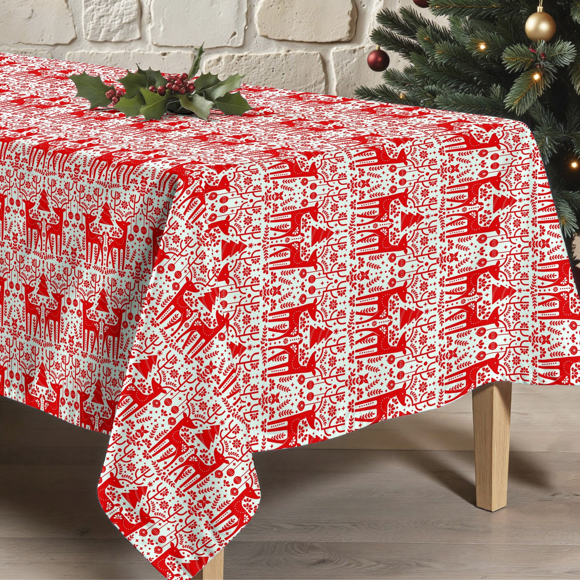 Nappe antitache Joyeux Noël 21