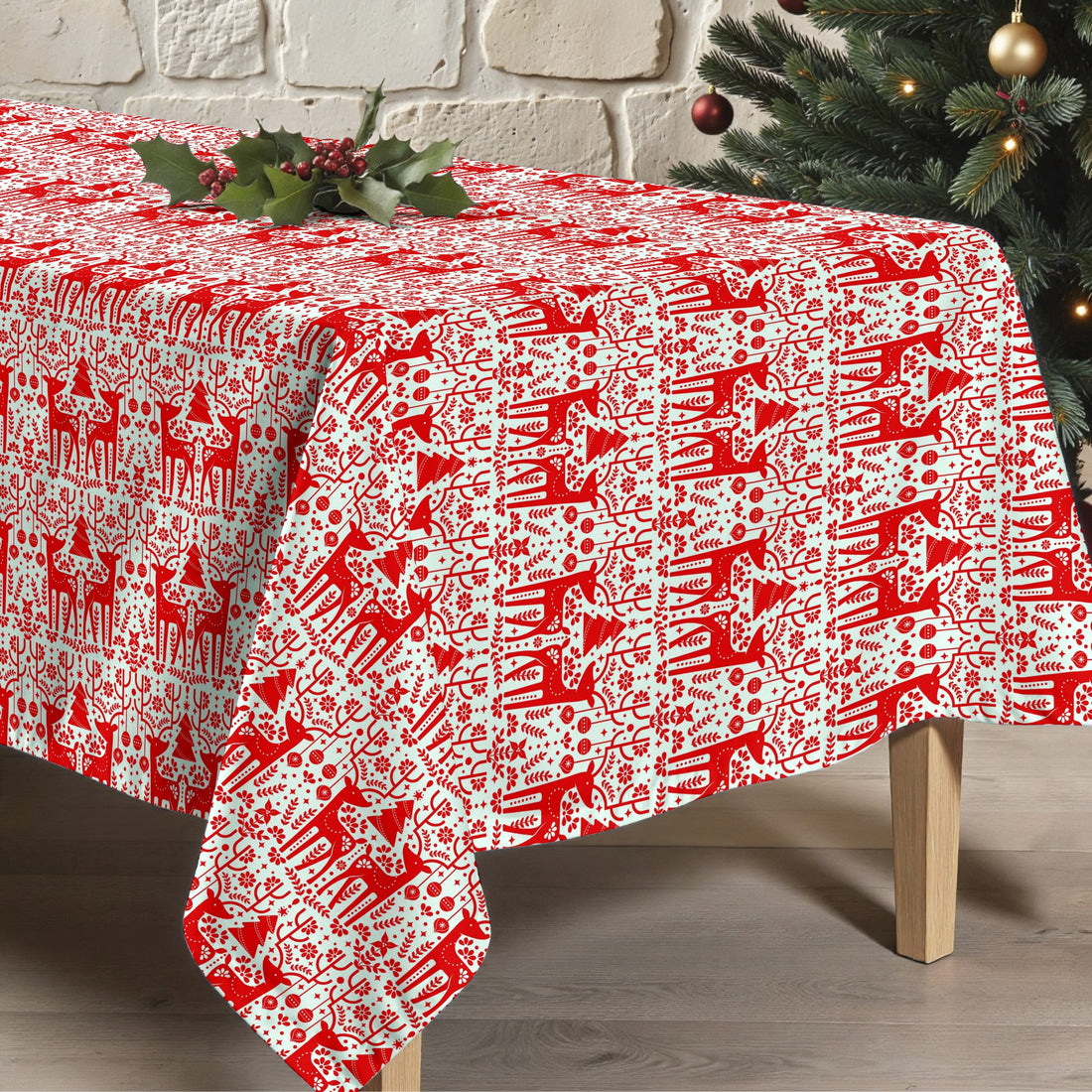 Nappe antitache Joyeux Noël 21