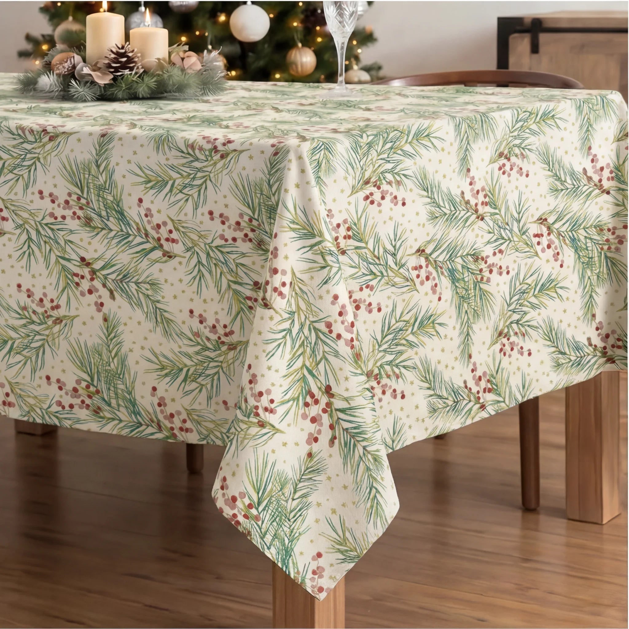 Nappe antitache Joyeux Noël 30