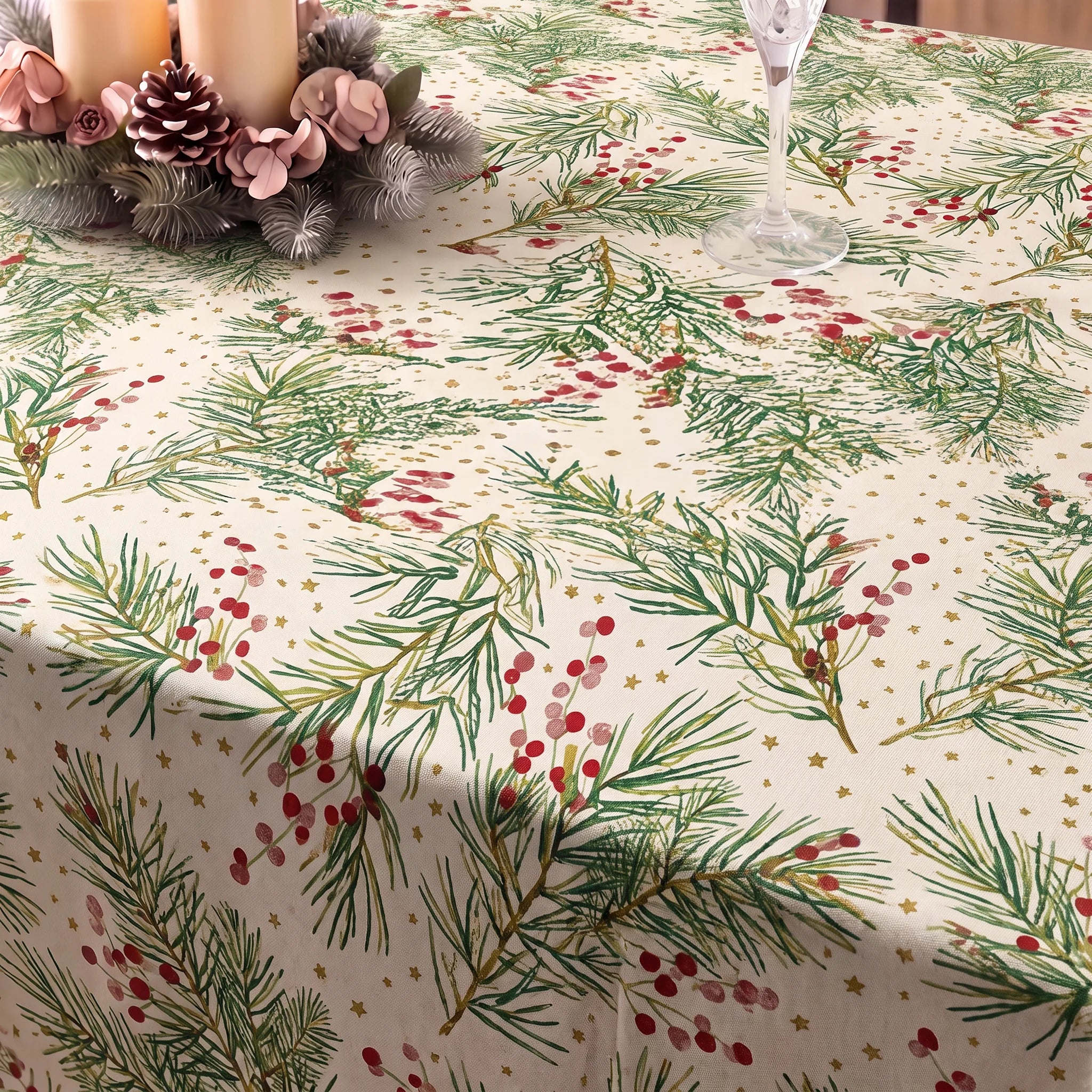 Nappe antitache Joyeux Noël 30