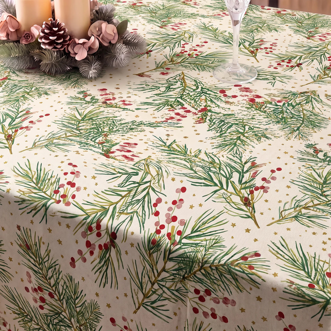 Nappe antitache Joyeux Noël 30