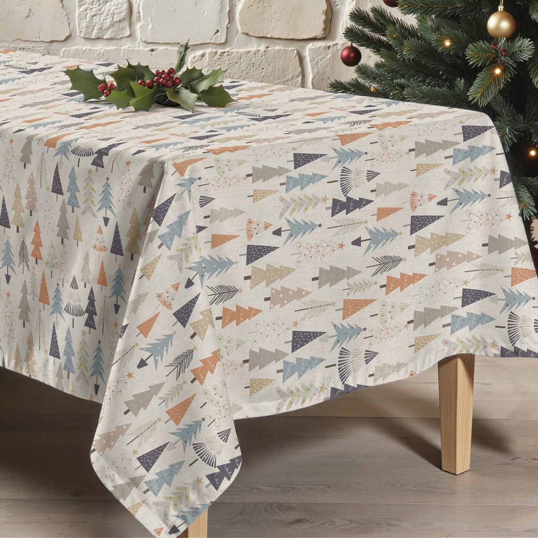 Nappe antitache Joyeux Noël 31-101