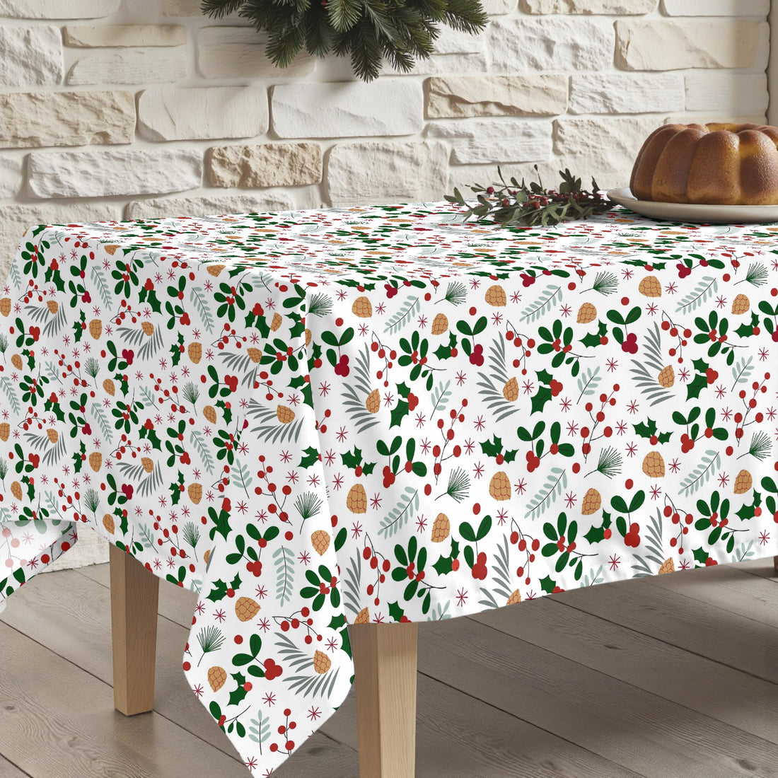 Mantel antimanchas Merry Christmas 59