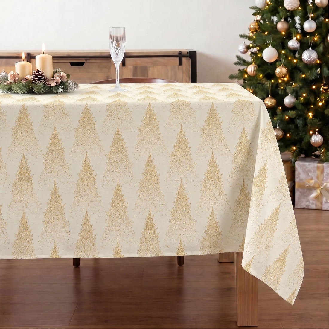 Mantel antimanchas Merry Christmas 72
