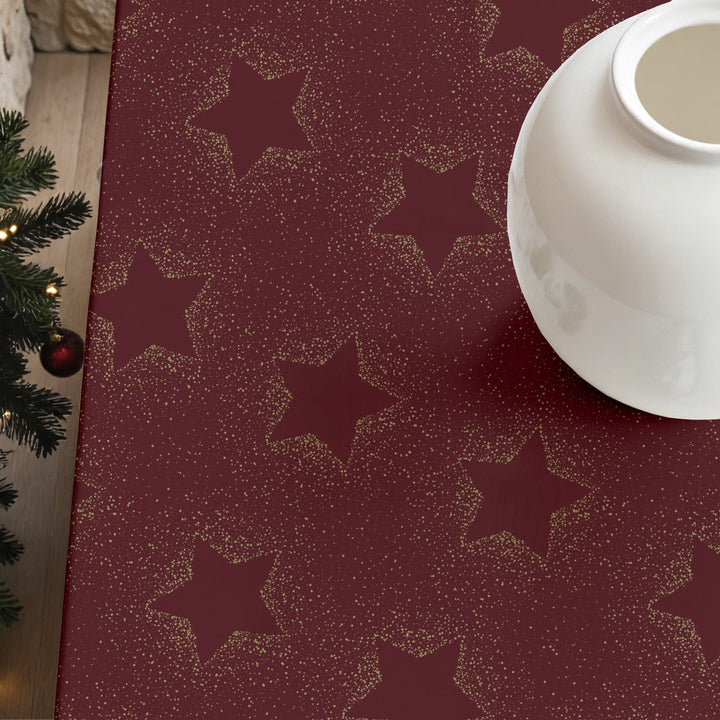 Merry Christmas stain-resistant tablecloth 76