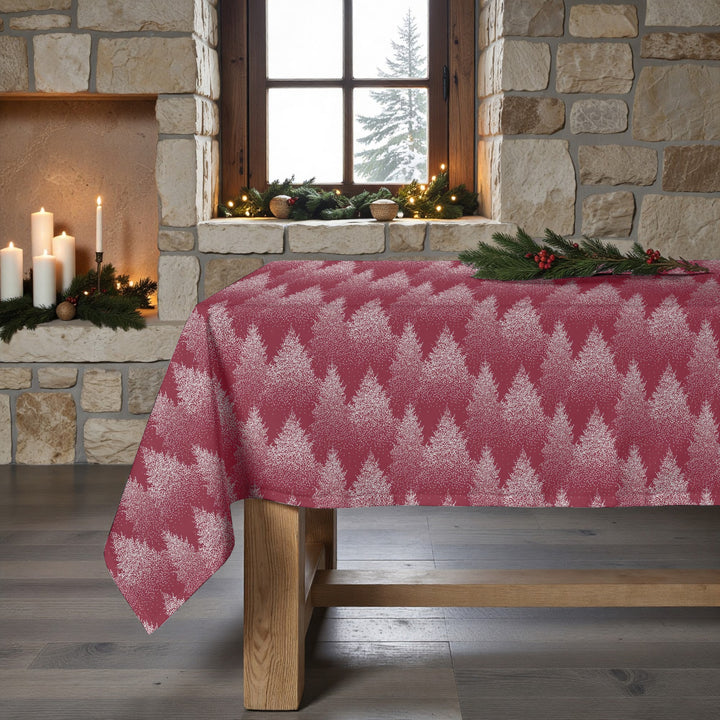 Merry Christmas 79 stain-resistant tablecloth