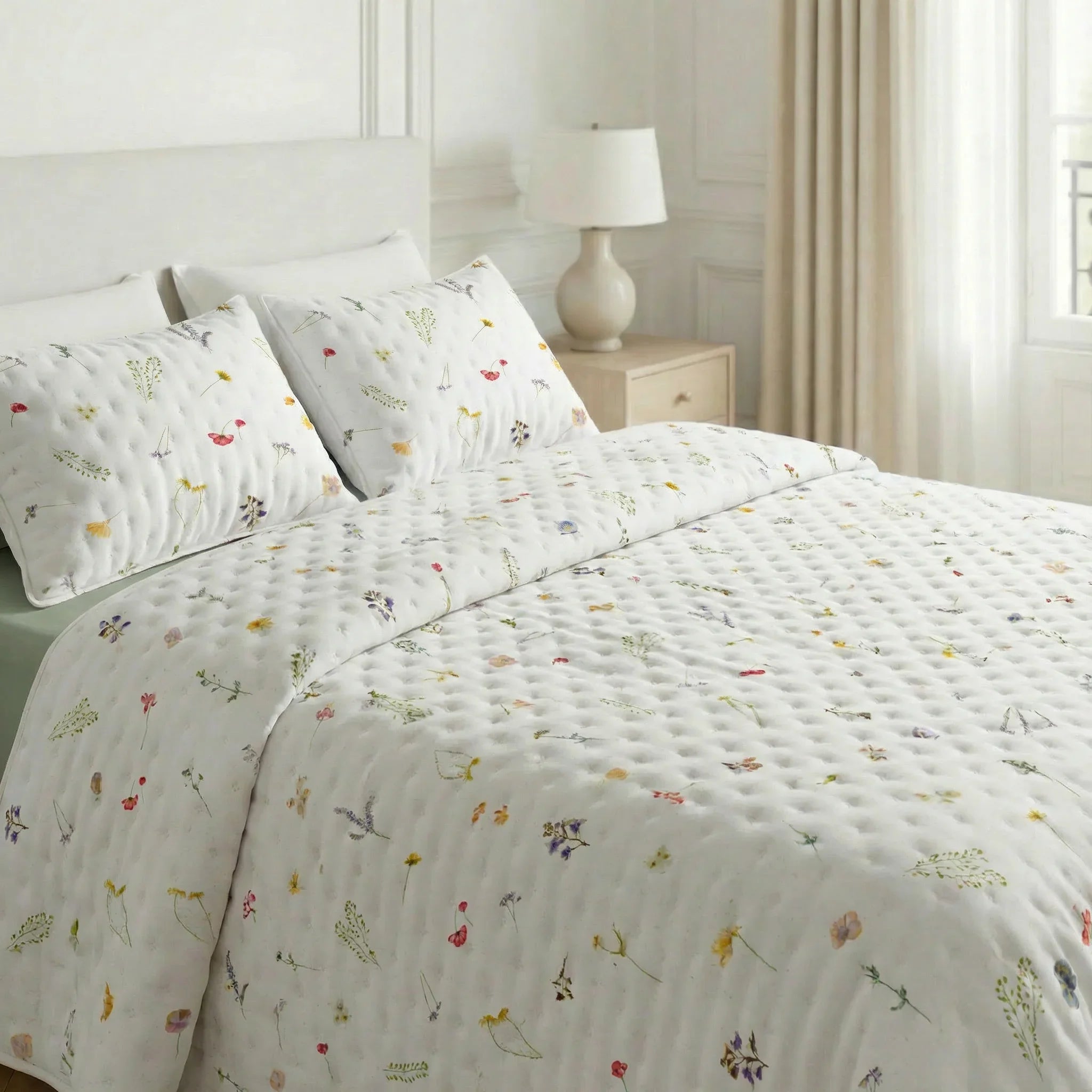 Colcha boutí estampada Miravet tacto suave