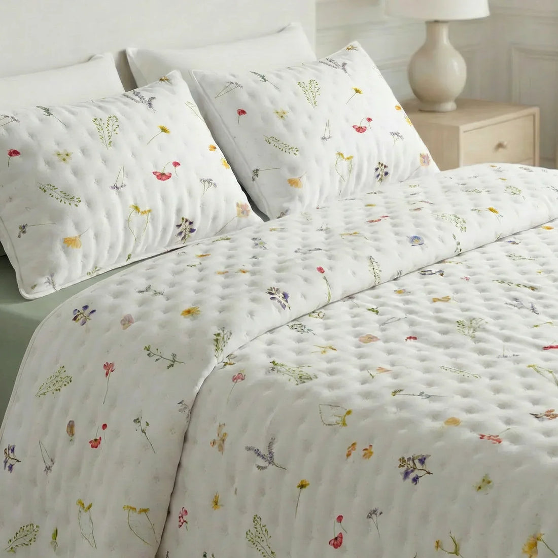 Colcha boutí estampada Miravet tacto suave