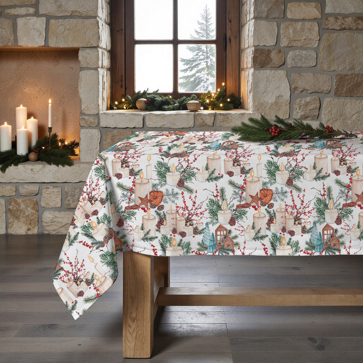 Christmas stain-resistant tablecloth 3