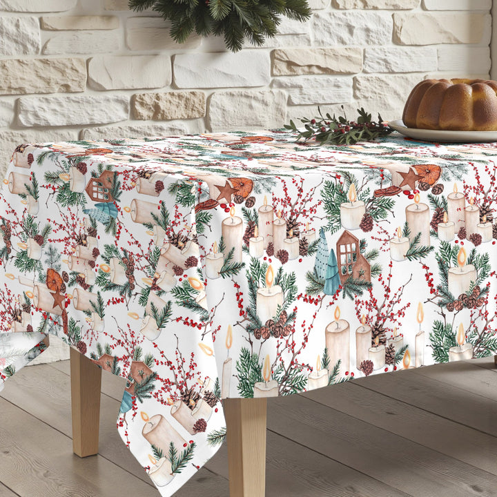 Christmas stain-resistant tablecloth 3