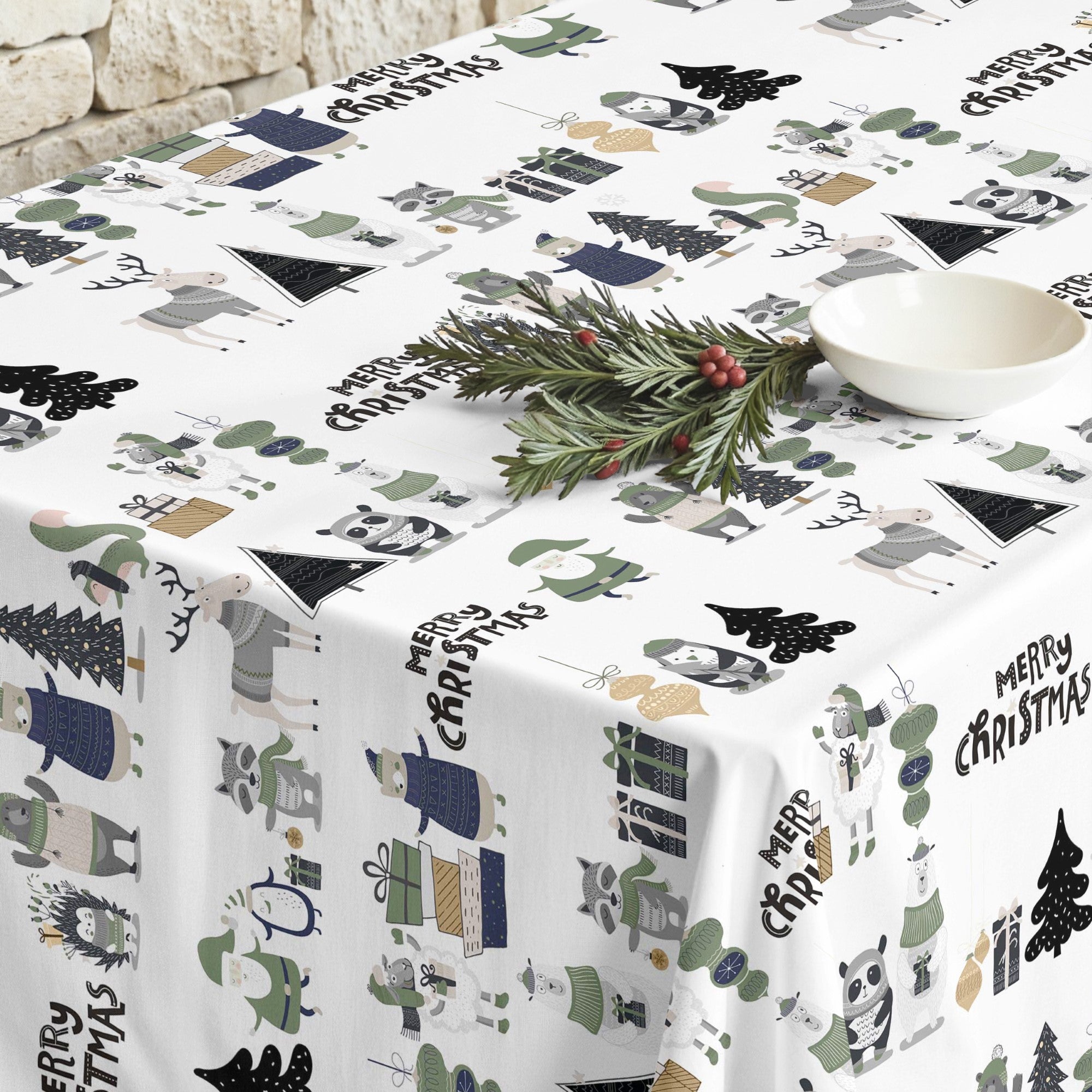 Nappe antitache Noël 5-102