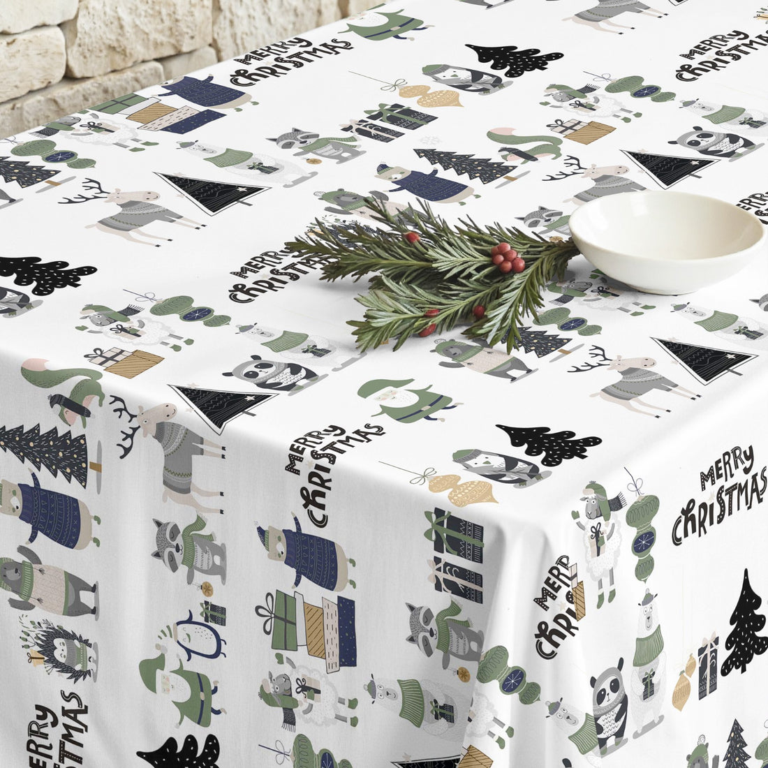Nappe antitache Noël 5-102