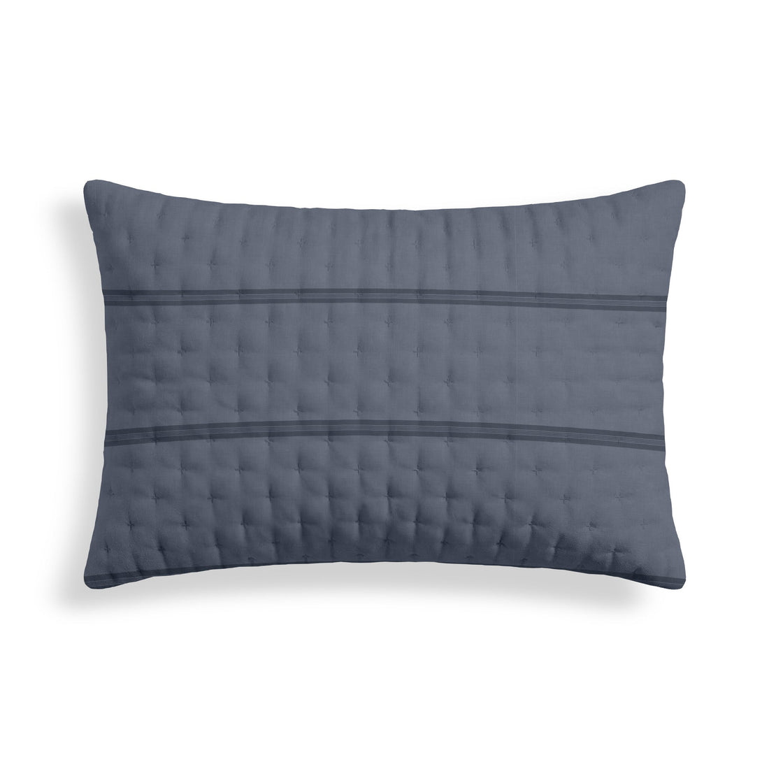 Funda de almohada acolchada estampada Nua Azul Claro 50x80 cm