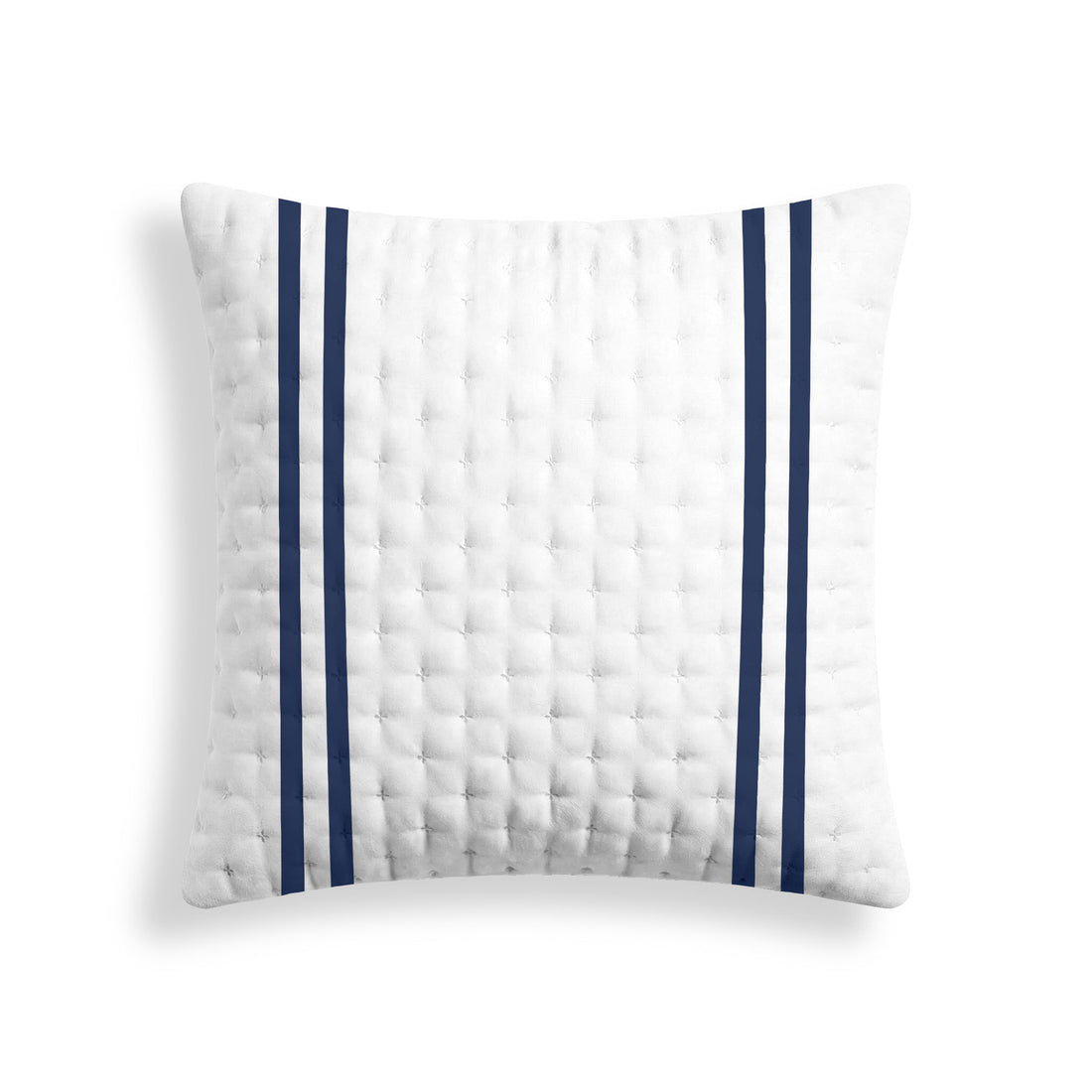 Funda de almohada acolchada estampada Oliva Azul